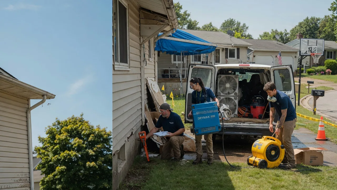 Ceiling Leak Cleanup in Sugar Grove, PA near me
